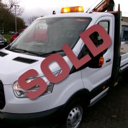 FORD TRANSIT 350 CRANE 12FT DROPSIDE