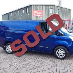 FORD TRANSIT CUSTOM - LIMITED - SWB L1 H1 - TOP SPEC - METALLIC BLUE - 125PS