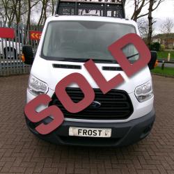 FORD TRANSIT 350 LWB D/C TIPPER 155PS 2.2 ENGINE, CAZ FRIENDLY