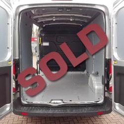 FORD TRANSIT 2016 / 66 - L2 H2 MWB - ONE OWNER - SILVER - AIR CON + HEATED SEATS - FFSH