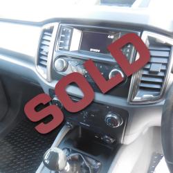 FORD RANGER - 2017 - XLT MODEL - DOUBLE CAB - FSH - 4x4 - AIR CON