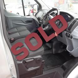 FORD TRANSIT 2016 / 66 - L2 H2 MWB - ONE OWNER - SILVER - AIR CON + HEATED SEATS - FFSH