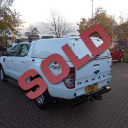 FORD RANGER - 2017 - XLT MODEL - DOUBLE CAB - FSH - 4x4 - AIR CON