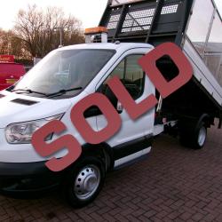 FORD TRANSIT 350 TIPPER 2.2 CHAINDRIVEN ENGINE ULEZ AND CAZ FRIENDLY