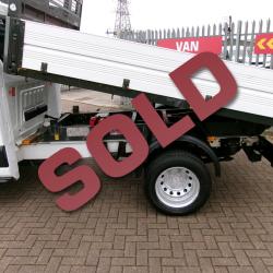 FORD TRANSIT 350 LWB D/C TIPPER 155PS 2.2 ENGINE, CAZ FRIENDLY