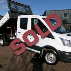 FORD TRANSIT 350 DOUBLE CAB 125PS TIPPER