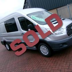 FORD TRANSIT 350 TREND CHAIN DRIVEN 125PS CREW VAN WITH A/C