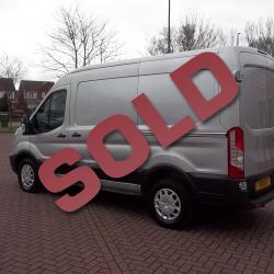 FORD TRANSIT 2016 / 66 - L2 H2 MWB - ONE OWNER - SILVER - AIR CON + HEATED SEATS - FFSH
