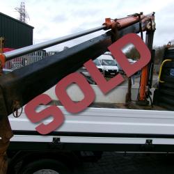 FORD TRANSIT 350 CRANE 12FT DROPSIDE