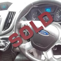 FORD TRANSIT 2016 / 66 - L2 H2 MWB - ONE OWNER - SILVER - AIR CON + HEATED SEATS - FFSH