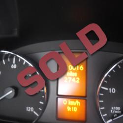 MERCEDES SPRINTER -170  LWB - 14FT DROPSIDE CRANE ONE OWNER 170bhp