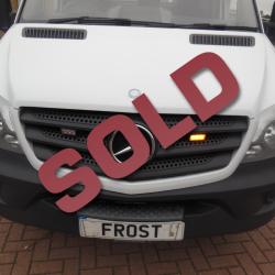 MERCEDES SPRINTER -170  LWB - 14FT DROPSIDE CRANE ONE OWNER 170bhp