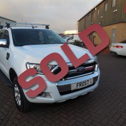 FORD RANGER - 2017 - XLT MODEL - DOUBLE CAB - FSH - 4x4 - AIR CON