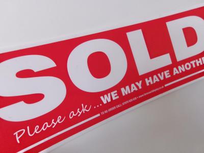 EXAMPLES OF RECENTLY SOLD VEHICLES LISTED FROM NOW ON ALL SOLD