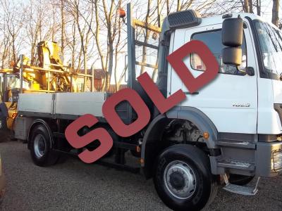 MERCEDES AXOR 1823 4X4 HIAB CRANE