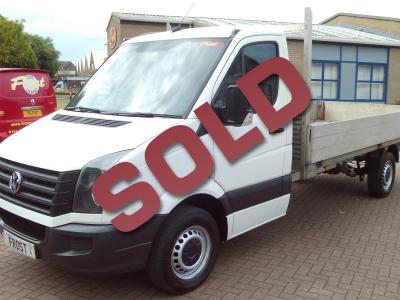 VOLKSWAGEN CRAFTER LWB 136PS DROPSIDE